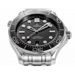 Seamaster Diver 300M 1:1 Best Edition Black Ceramic Bezel Black Dial Bracelet EWE A8800