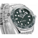 Seamaster Diver 300M 1:1 Best Edition Green Ceramic Bezel Green Dial Bracelet EWE A8800