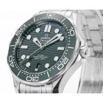 Seamaster Diver 300M 1:1 Best Edition Green Ceramic Bezel Green Dial Bracelet EWE A8800