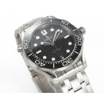 Seamaster Diver 300M 1:1 Best Edition Black Ceramic Bezel Black Dial Bracelet VSF A8800