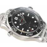 Seamaster Diver 300M 1:1 Best Edition Black Ceramic Bezel Black Dial Bracelet VSF A8800