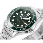 Seamaster Diver 300M 1:1 Best Edition Green Ceramic Bezel Green Dial Bracelet VSF A8800