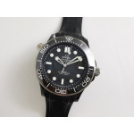 Seamaster 300m Ceramic Diver Black Dial Rubber Strap VSF Asia 8806