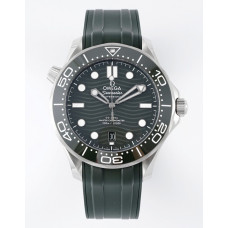 Seamaster Diver 300M 1:1 Best Edition Green Ceramic Bezel Green Dial Rubber Strap ZF A8800