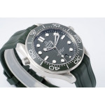 Seamaster Diver 300M 1:1 Best Edition Green Ceramic Bezel Green Dial Rubber Strap ZF A8800