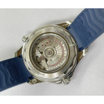 Seamaster Diver 300M 1:1 Best Edition Blue Ceramic Bezel Grey Dial Rubber Strap ZF A8800