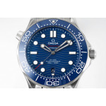 Seamaster Diver 300M 1:1 Best Edition Blue Ceramic Bezel Blue Dial Bracelet ZF A8800