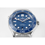 Seamaster Diver 300M 1:1 Best Edition Blue Ceramic Bezel Blue Dial Bracelet ZF A8800