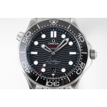 Seamaster Diver 300M 1:1 Best Edition Black Ceramic Bezel Black Dial Bracelet ZF A8800