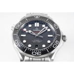 Seamaster Diver 300M 1:1 Best Edition Black Ceramic Bezel Black Dial Bracelet ZF A8800