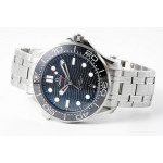 Seamaster Diver 300M 1:1 Best Edition Black Ceramic Bezel Black Dial Bracelet ZF A8800