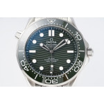 Seamaster Diver 300M 1:1 Best Edition Green Ceramic Bezel Green  Dial Bracelet ZF A8800