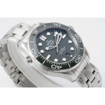 Seamaster Diver 300M 1:1 Best Edition Green Ceramic Bezel Green  Dial Bracelet ZF A8800