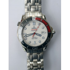 Seamaster Diver 300M SS "COMMANDER’S WATCH" BP 1:1 Best Edition on SS Bracelet A2824 (Free Nylon Strap)