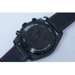 Speedmaster "Dark Side of The Moon" PVD Black Nylon Strap Quartz