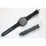 Speedmaster "Dark Side of The Moon" Real Ceramic White Numbers 1:1 Best Edition on Nylon Strap A9300 OMF