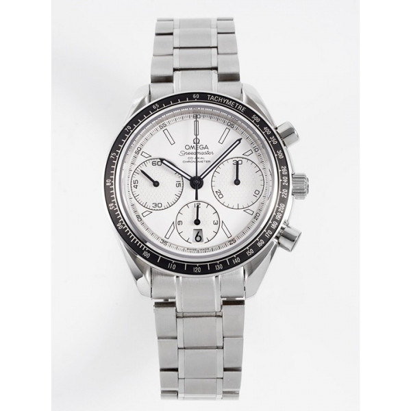 Speedmaster Racing Chrono 40mm SS/SS Black&White Dials HRF C3330