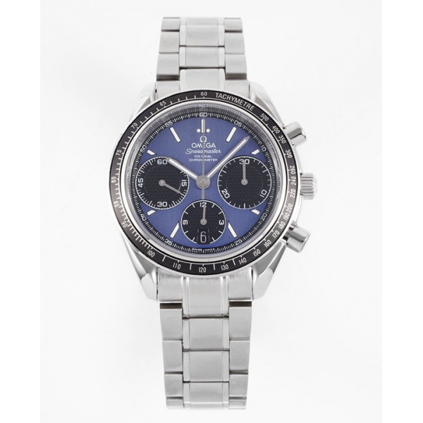 Speedmaster Racing Chrono 40mm SS/SS Blue Dial HRF C3330