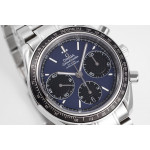 Speedmaster Racing Chrono 40mm SS/SS Blue Dial HRF C3330