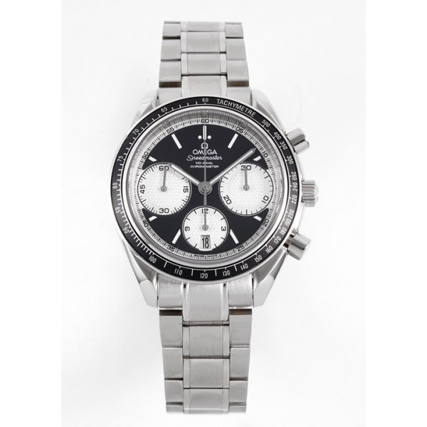 Speedmaster Racing Chrono 40mm SS/SS Black&White&Grey Dials HRF C3330