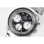 Speedmaster Racing Chrono 40mm SS/SS Black&White&Grey Dials HRF C3330