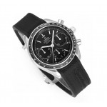 Speedmaster Racing Chrono 40mm SS/SS Black Dial Rubber Strap HRF C3330