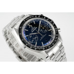 Speedmaster Moonwatch SS Blue&Grey Dial Bracelet OMF A9900