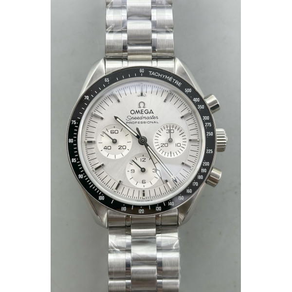 SpeedMaster MoonWatch SS/SS White Dial RMF Lemania HW