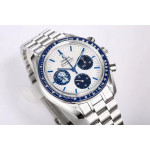 Speedmaster SS Snoopy 1:1 Best Edition White Dial Manual Winding Chrono Movement Bracelet OSF