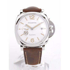 PAM1046 Luminor Due Best Edition White Dial Brown Asso Strap AXXXIV VSF