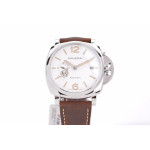 PAM1046 Luminor Due Best Edition White Dial Brown Asso Strap AXXXIV VSF