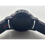 PAM 1408 Quaranta BiTempo Luna Rossa 40mm DLC Blue Rubber Strap VSF P900 PAM 1408 Quaranta BiTempo Luna Rossa 40mm DLC Blue Rubber Strap VSF P900