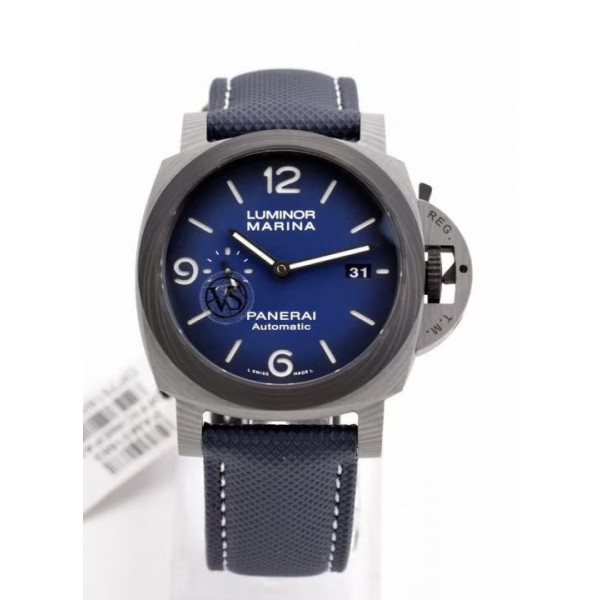 PAM 1663 Carbotech 1:1 Best Edition Blue Dial Blue Kevlar Composite Strap P.9010 Clone VSF