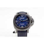 PAM 1663 Carbotech 1:1 Best Edition Blue Dial Blue Kevlar Composite Strap P.9010 Clone VSF