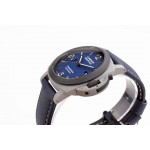 PAM 1663 Carbotech 1:1 Best Edition Blue Dial Blue Kevlar Composite Strap P.9010 Clone VSF