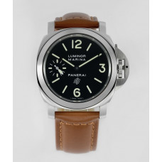 PAM 005 N 1:1 Best Edition on Brown Leather Strap A6497 HWF 