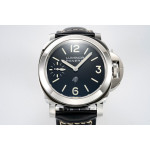 PAM1084 SS  1:1 Best Edition Black Leather Strap Strap A6497 HWF