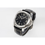 PAM1084 SS  1:1 Best Edition Black Leather Strap Strap A6497 HWF