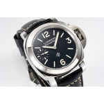 PAM1084 SS  1:1 Best Edition Black Leather Strap Strap A6497 HWF