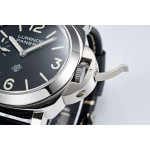 PAM1084 SS  1:1 Best Edition Black Leather Strap Strap A6497 HWF