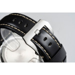 PAM1084 SS  1:1 Best Edition Black Leather Strap Strap A6497 HWF