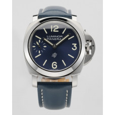 PAM 1085 SS 1:1 Best Edition Blue Leather Strap A6497 HWF