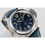 PAM 1085 SS 1:1 Best Edition Blue Leather Strap A6497 HWF