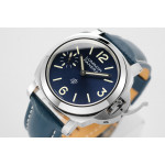 PAM 1085 SS 1:1 Best Edition Blue Leather Strap A6497 HWF