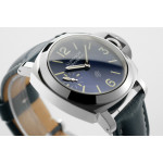 PAM 1085 SS 1:1 Best Edition Blue Leather Strap A6497 HWF