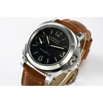 PAM 111 SS 1:1 Best Edition Brown Leather Strap Strap A6497 HWF