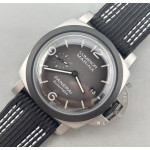 PAM1122 Luminor Marina Automatc 44mm TI Black Dial Leather Strap TTF P9010