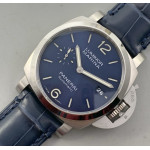 PAM1393 Luminor Marina Auto 42mm SS Blue Dial Leather Strap VSF P9010