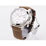 PAM1394 Luminor Marina 42mm Best Edition White Dial on Brown Asso Strap P.9010 Clone VSF