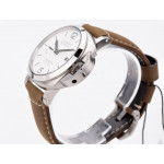 PAM1394 Luminor Marina 42mm Best Edition White Dial on Brown Asso Strap P.9010 Clone VSF